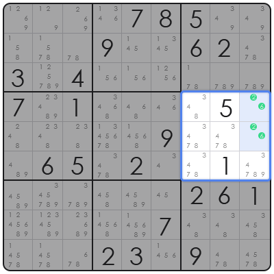 color sudoku game board